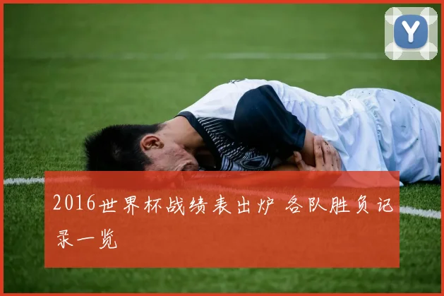 2016世界杯战绩表出炉 各队胜负记录一览