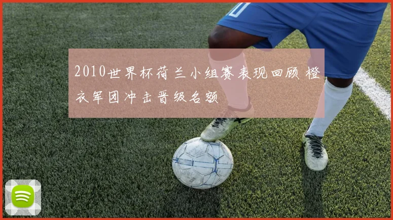 2010世界杯荷兰小组赛表现回顾 橙衣军团冲击晋级名额
